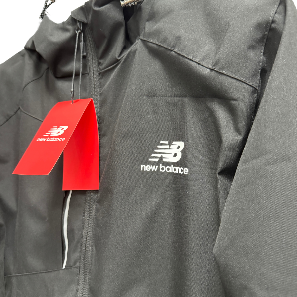 New Balance Black Windbreaker Jacket