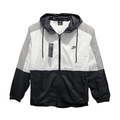 Nike White and Black Windbreaker Jacket