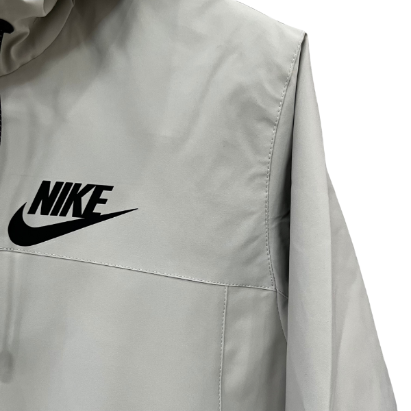 Nike Grey Windbreaker Jacket