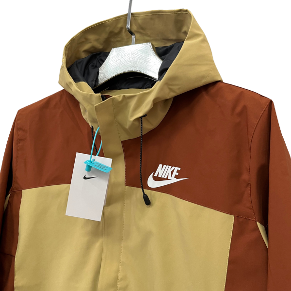 Nike Orange Yellow Windbreaker Jacket