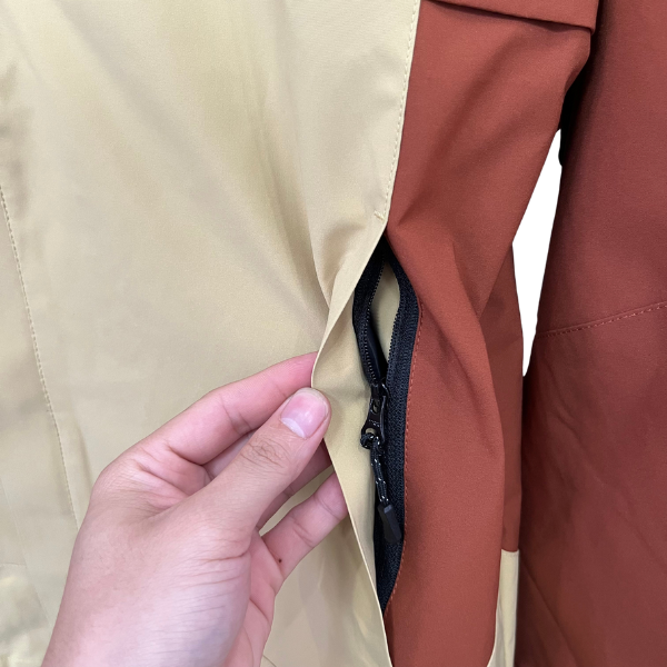 Nike Orange Yellow Windbreaker Jacket