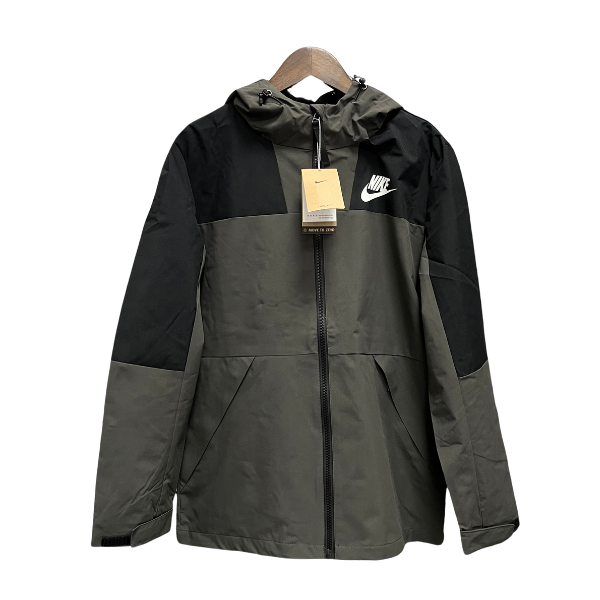 Nike Green and Black Windbreaker Jacket