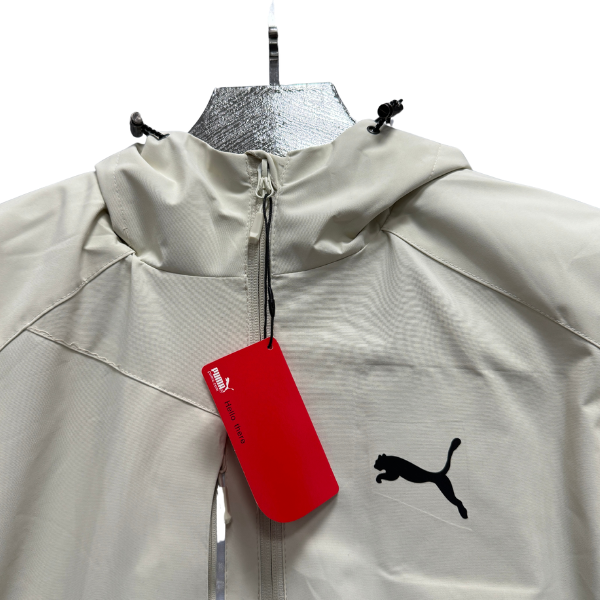 Puma Beige Windbreaker Jacket