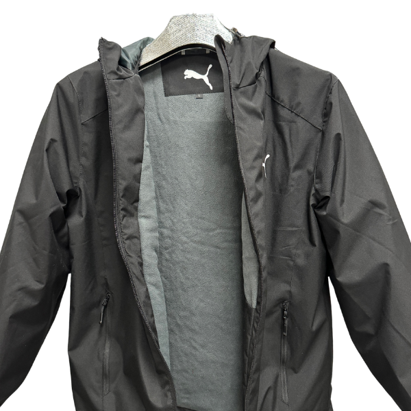 Puma Black Windbreaker Jacket