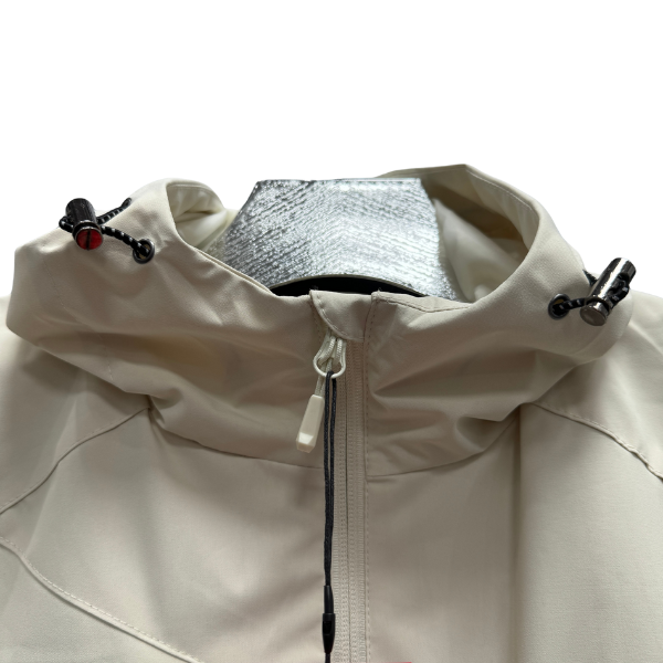 The North Face Beige Windbreaker Jacket