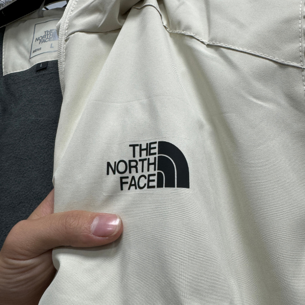 The North Face Beige Windbreaker Jacket