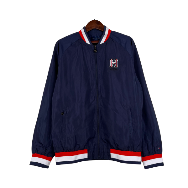Tommy Hilfiger Blue Windbreaker Jacket