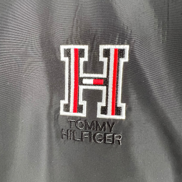 Tommy Hilfiger Black Windbreaker Jacket