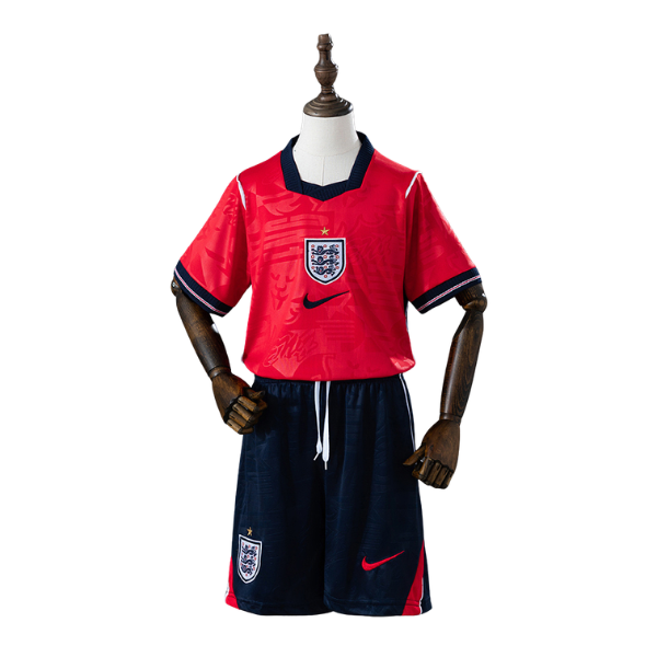 England Nike 2026 Away Kids Version Football T-Shirt + Shorts Kit
