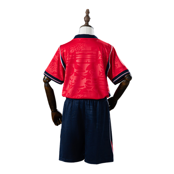 England Nike 2026 Away Kids Version Football T-Shirt + Shorts Kit