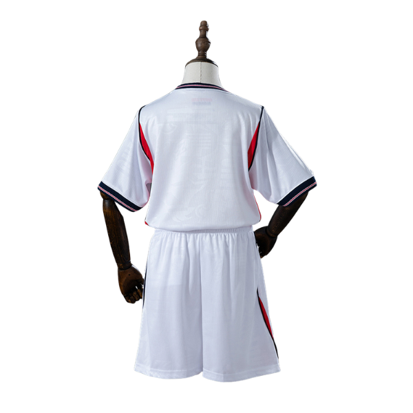 England Nike 2026 Home Kids Version Football T-Shirt + Shorts Kit