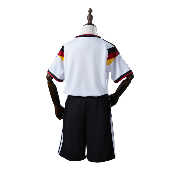 Germany Adidas 2026 Home Kids Version Football T-Shirt + Shorts Kit