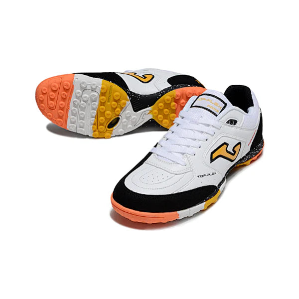 Joma Top Flex TF White Black and Orange