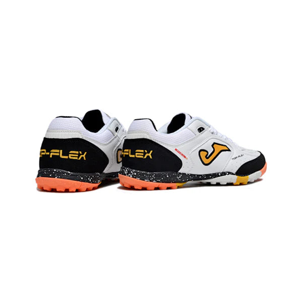 Joma Top Flex TF White Black and Orange