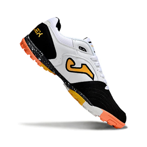 Joma Top Flex TF White Black and Orange