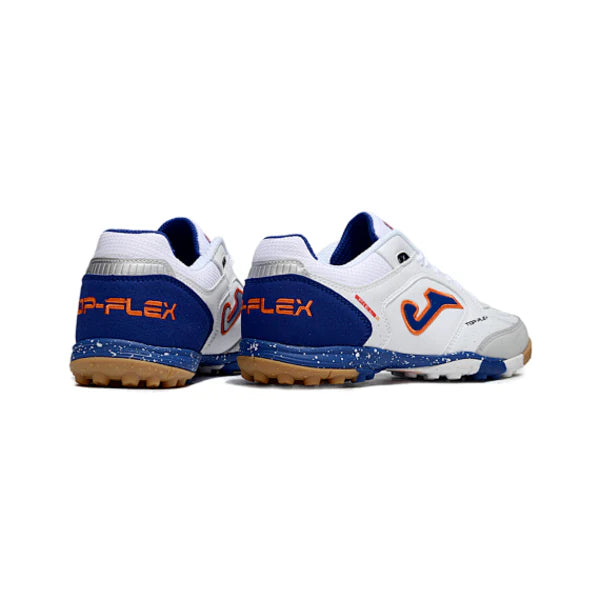 Joma Top Flex White Blue and Orange TF
