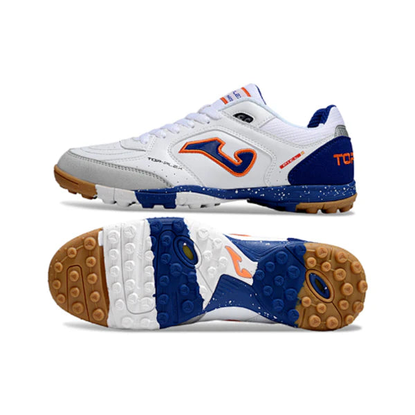 Joma Top Flex White Blue and Orange TF