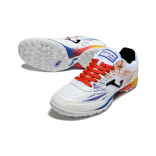 Joma Top Flex White Orange and Blue TF