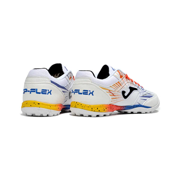 Joma Top Flex White Orange and Blue TF