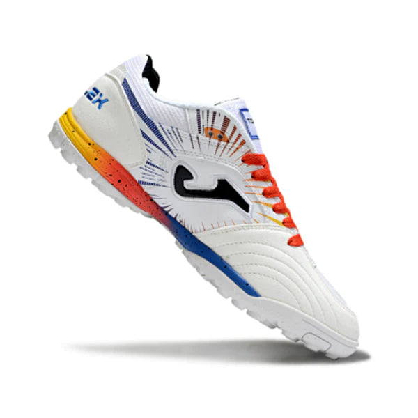 Joma Top Flex White Orange and Blue TF