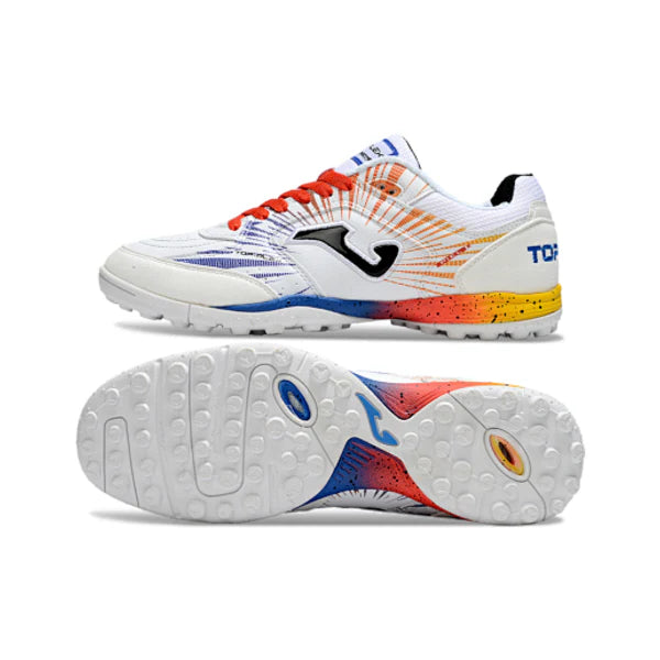 Joma Top Flex White Orange and Blue TF