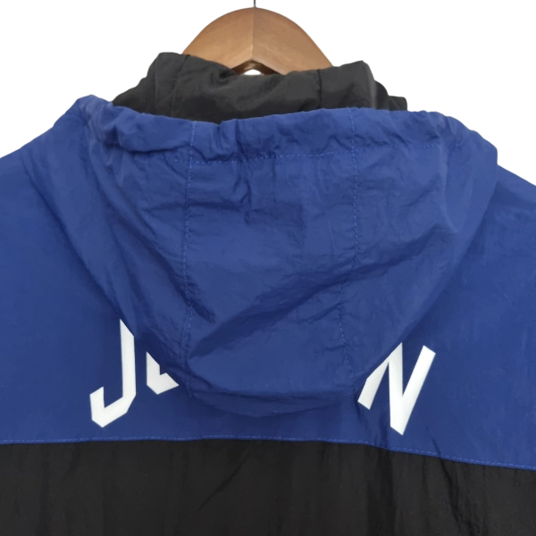 Jordan Black and Blue Windbreaker Jacket