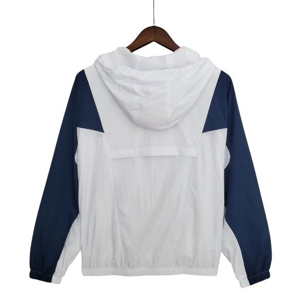 Jordan White Blue Windbreaker Jacket