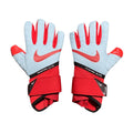 Nike Phantom Elite White and Red Goalkeeper Gloves