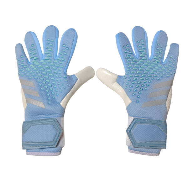 Adidas Predator Accuracy League Light Blue Goalkeeper Gloves