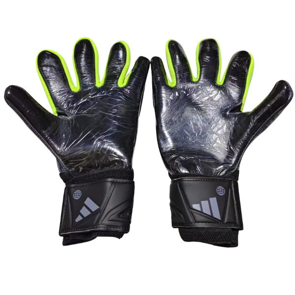 Adidas Predator Accuracy Black and Green Goalkeeper Gloves