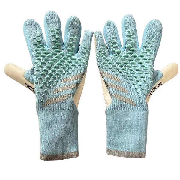 Adidas Predator Accuracy Pro Light Blue Goalkeeper Gloves