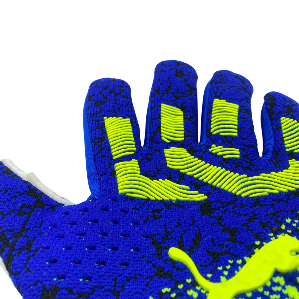 Puma Future Z Blue and Green Goalkeeper Gloves