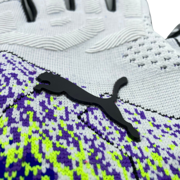 Puma Future Z White Purple Blue and Green Goalkeeper Gloves