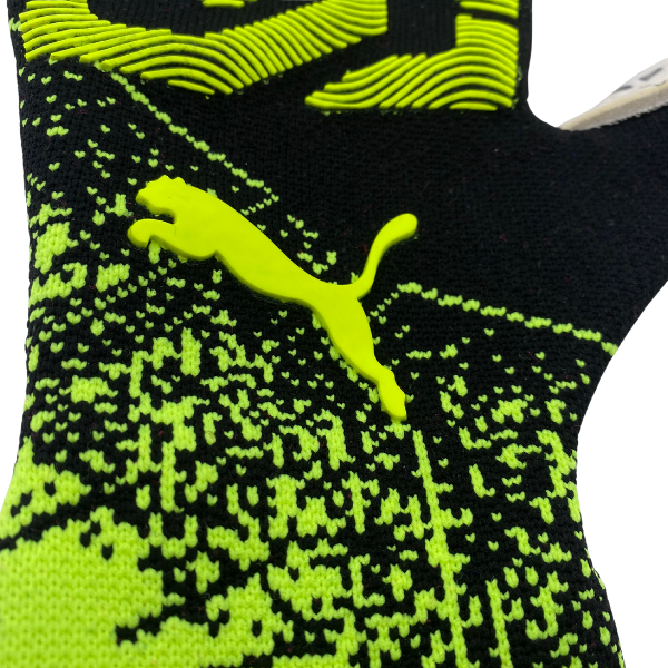 Puma Future Z Black and Green Goalkeeper Gloves