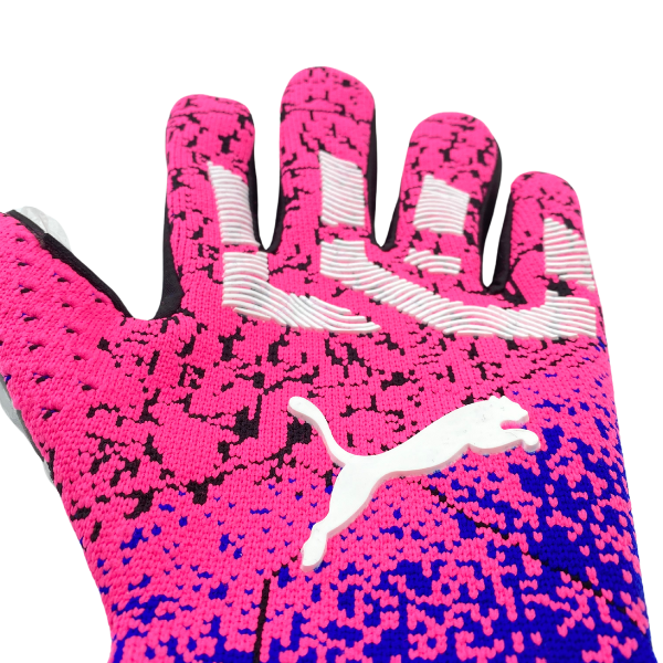 Puma Future Z Pink and Blue Goalkeeper Gloves
