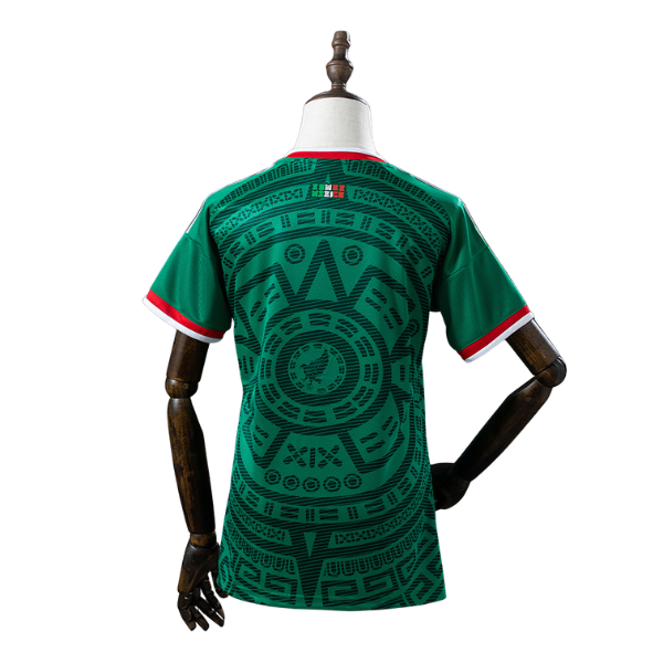 Mexico Adidas 2026 Home Woman Version Football T-Shirt
