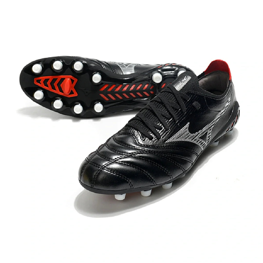 Mizuno Morelia Neo III Elite Black, White and Red FG