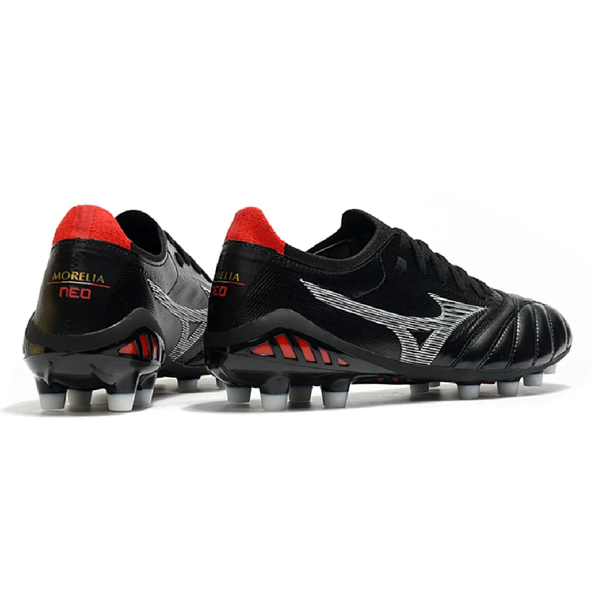Mizuno Morelia Neo III Elite Black, White and Red FG
