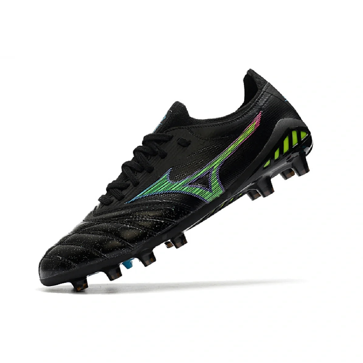 Mizuno Morelia Neo III Elite Black and Blue FG