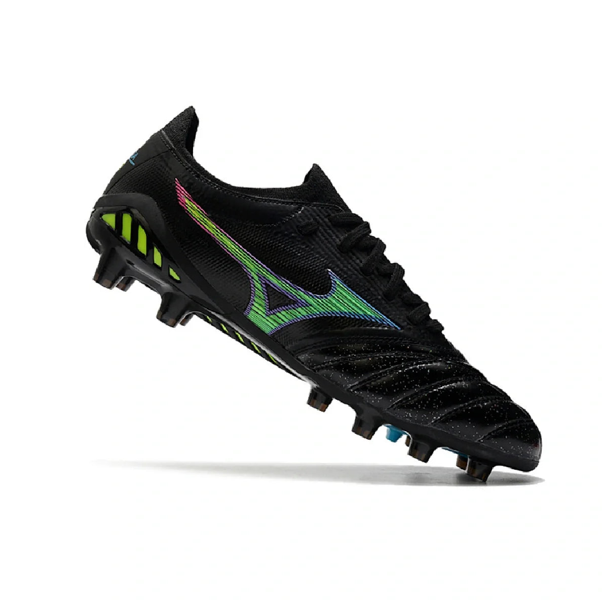 Mizuno Morelia Neo III Elite Black and Blue FG
