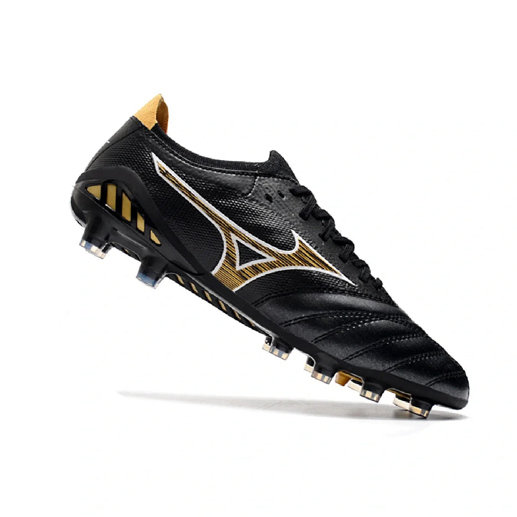 Mizuno Morelia Neo III Elite Black and Gold FG