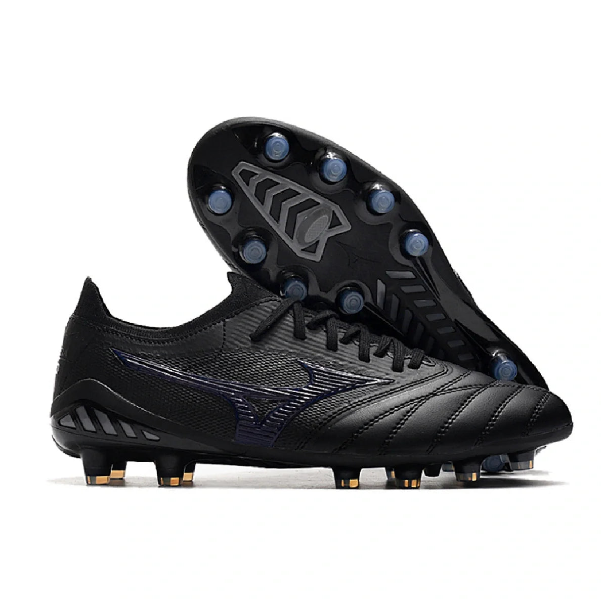 Mizuno Morelia Neo III Elite Black and Navy FG