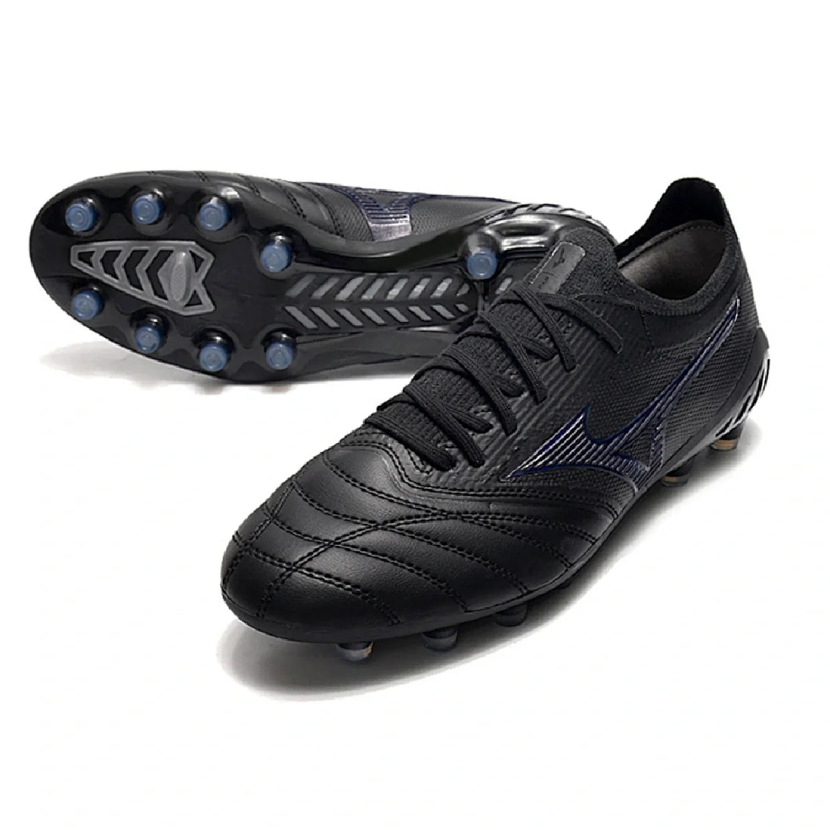 Mizuno Morelia Neo III Elite Black and Navy FG