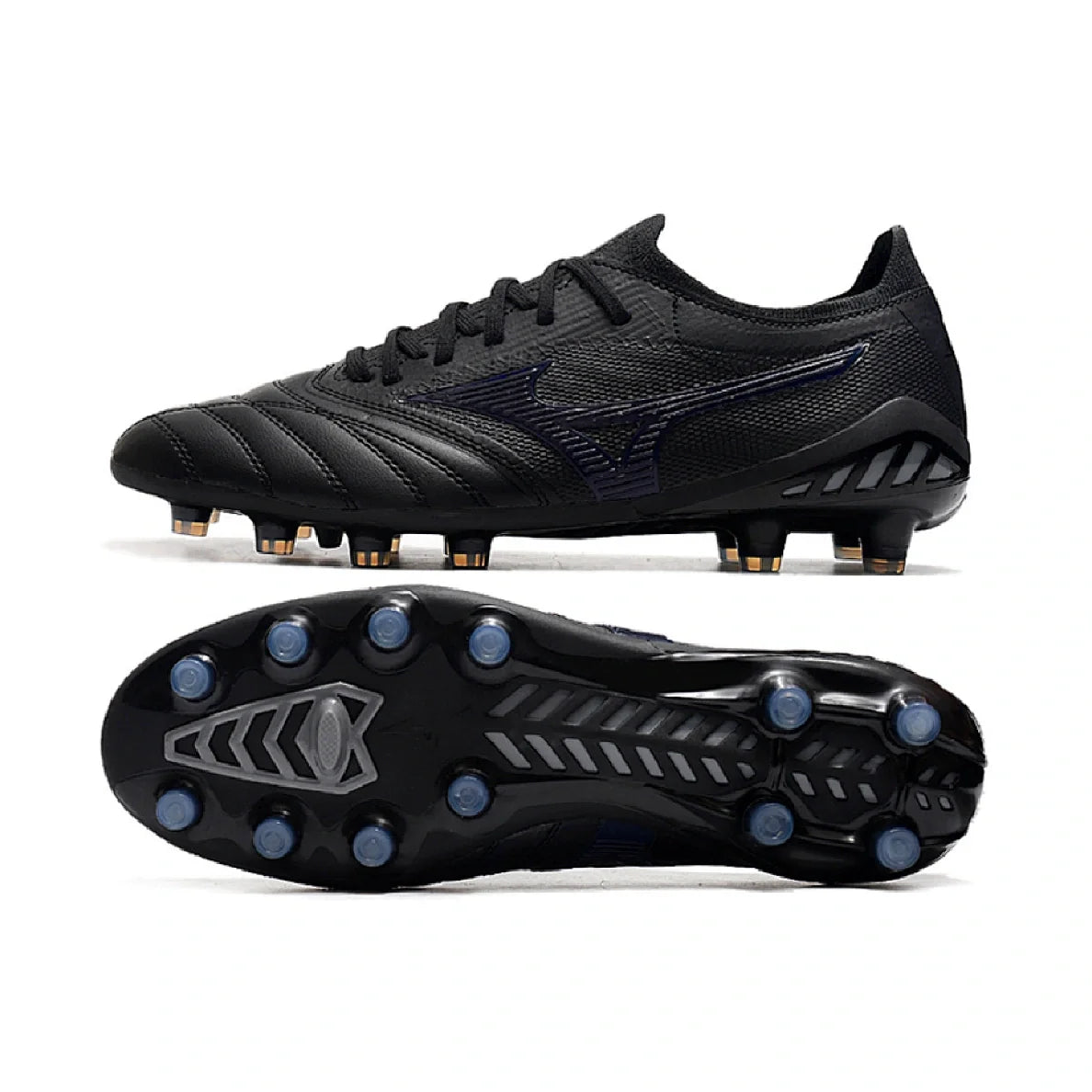 Mizuno Morelia Neo III Elite Black and Navy FG
