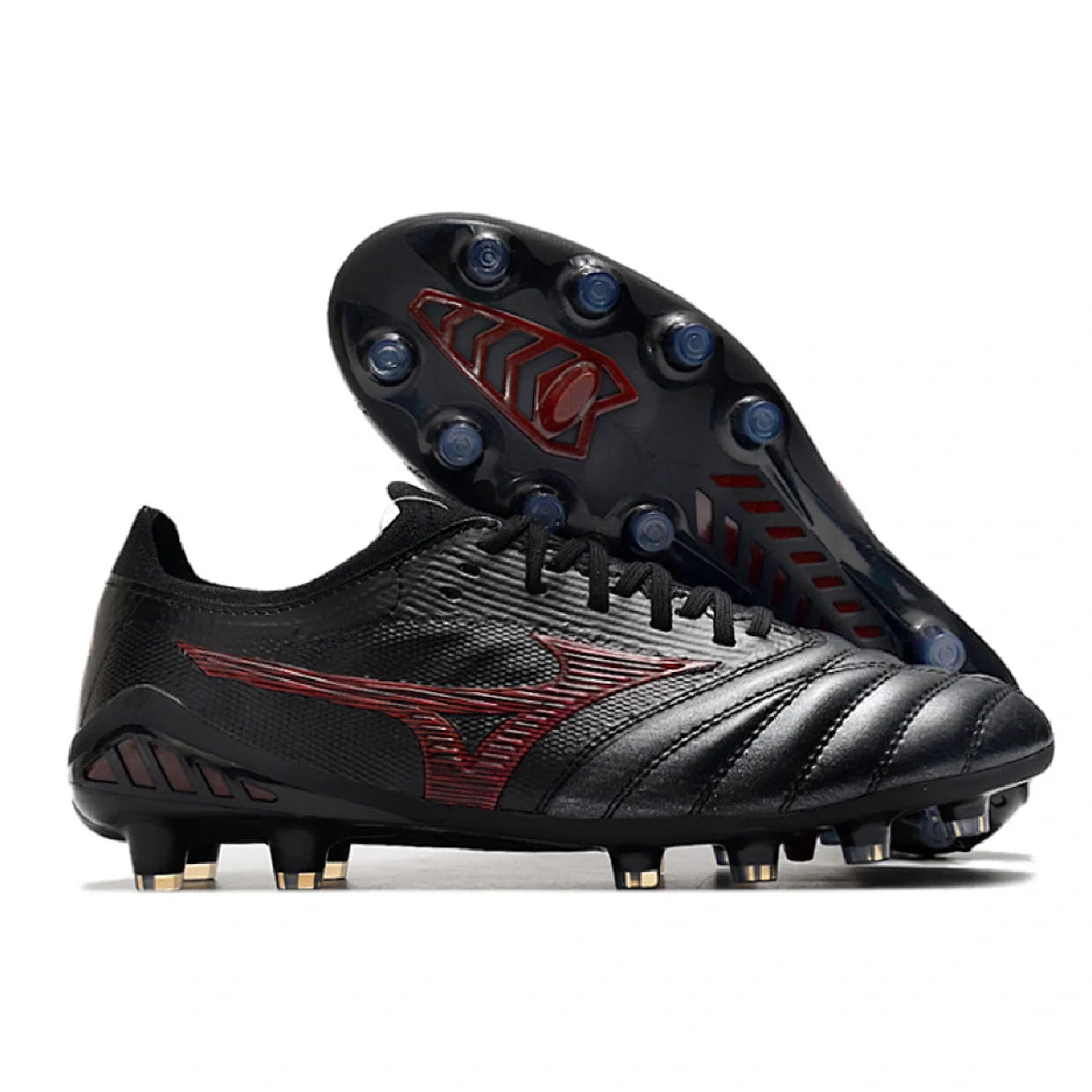 Mizuno Morelia Neo III Elite Black and Red FG