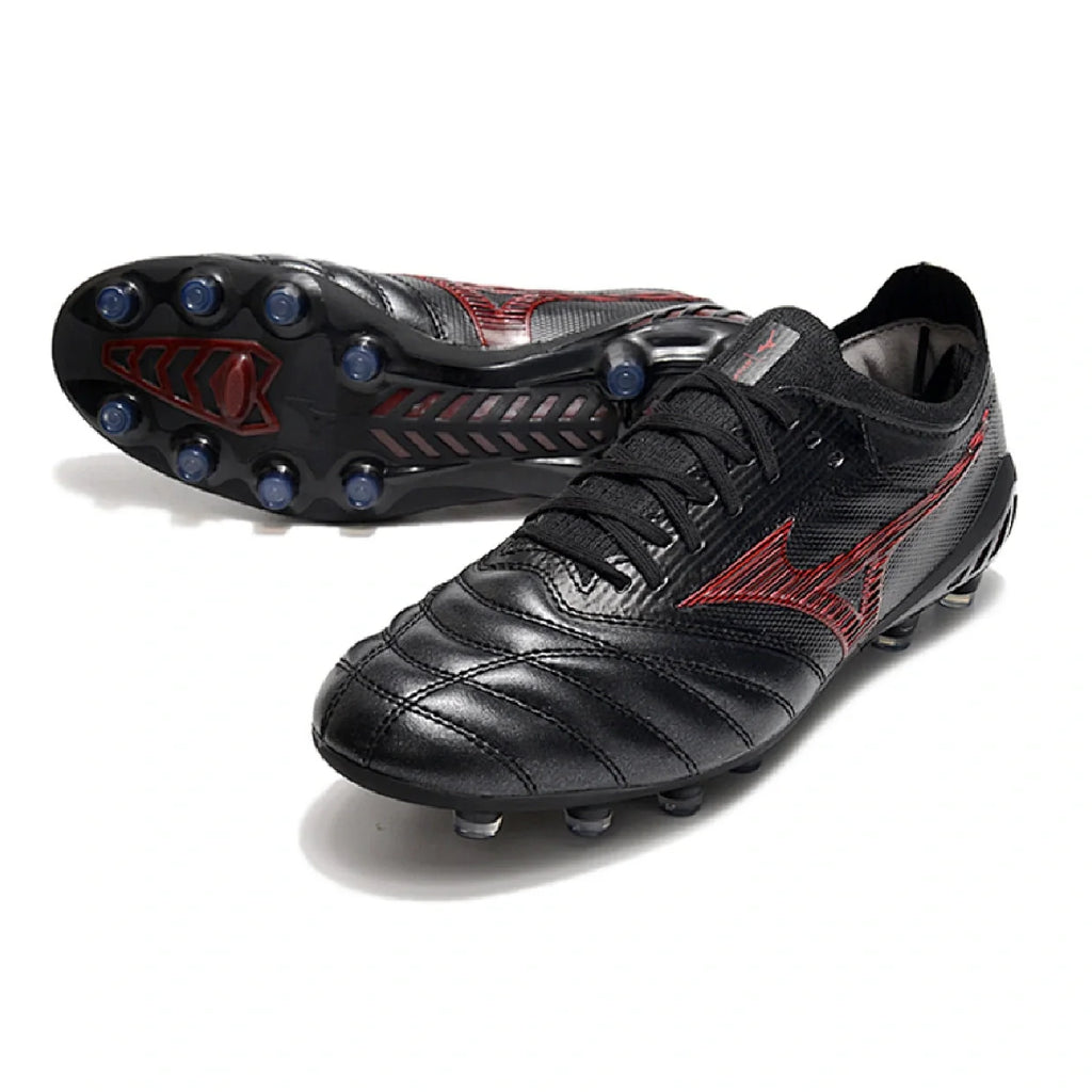 Mizuno Morelia Neo III Elite Black and Red FG