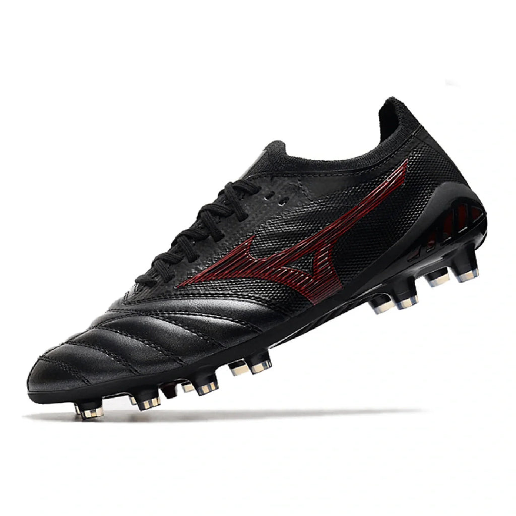 Mizuno Morelia Neo III Elite Black and Red FG