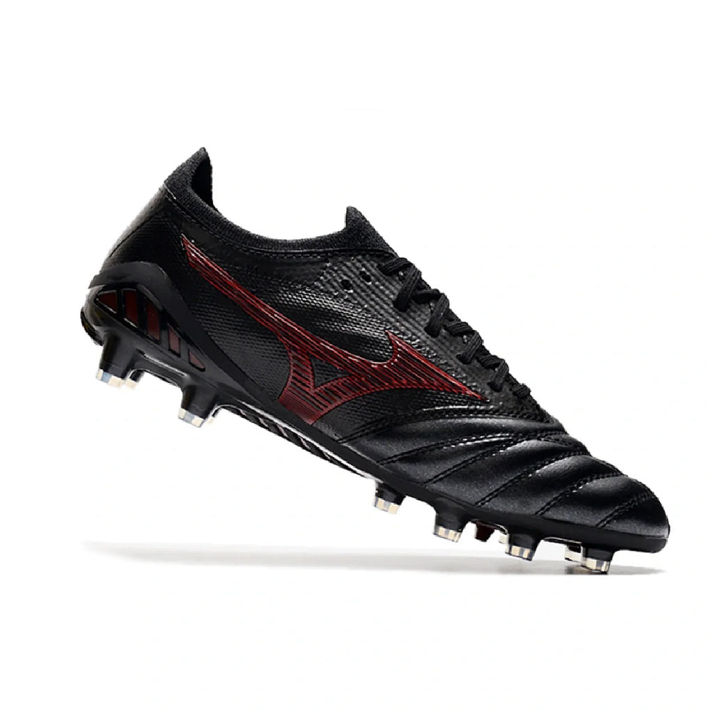 Mizuno Morelia Neo III Elite Black and Red FG