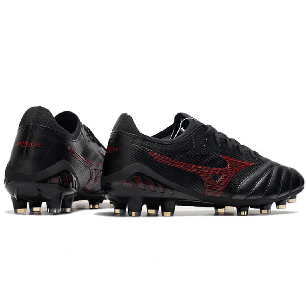 Mizuno Morelia Neo III Elite Black and Red FG