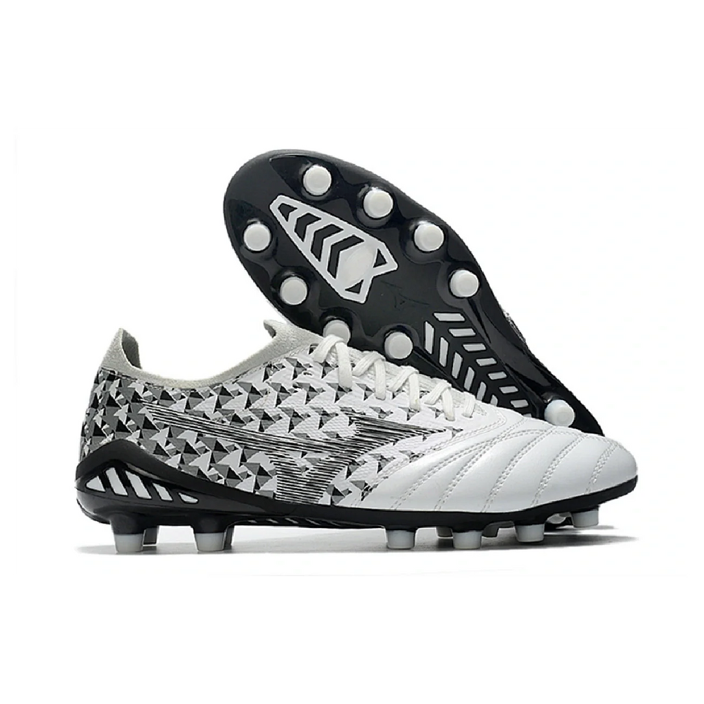 Mizuno Morelia Neo III Elite Gray and Black FG